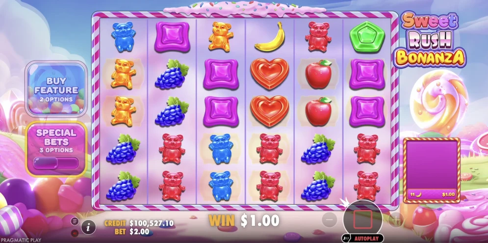 Sweet Rush Bonanza Slot