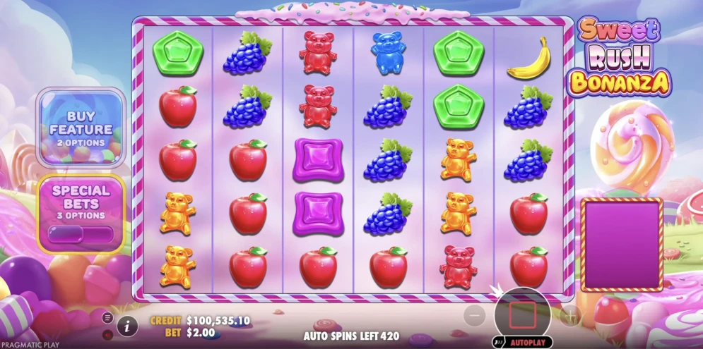 Sweet Rush Bonanza Slot