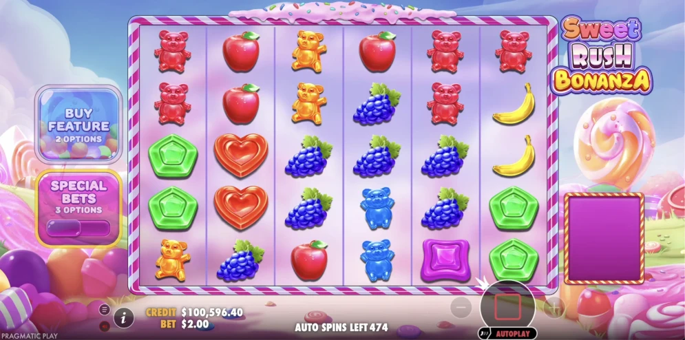 Sweet Rush Bonanza demo